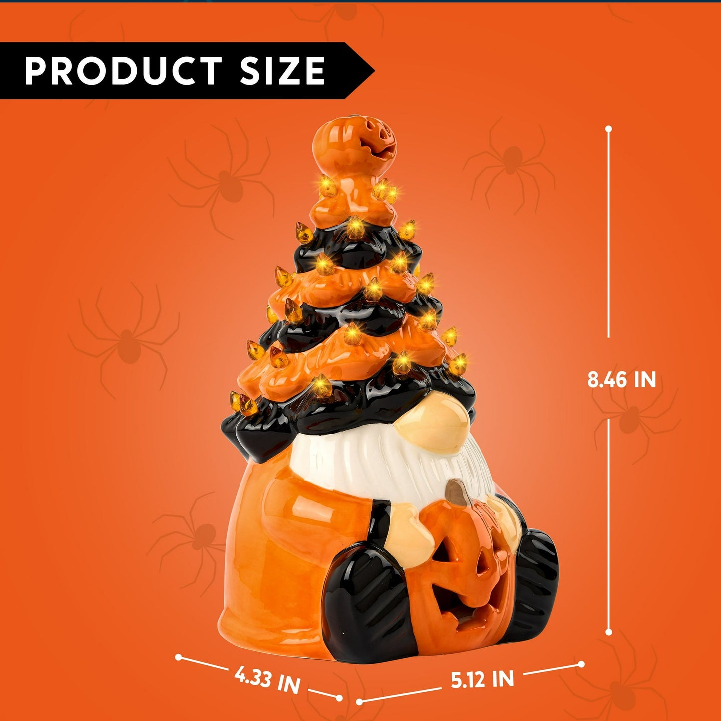 SYNCFUN Halloween Decorations Ceramic