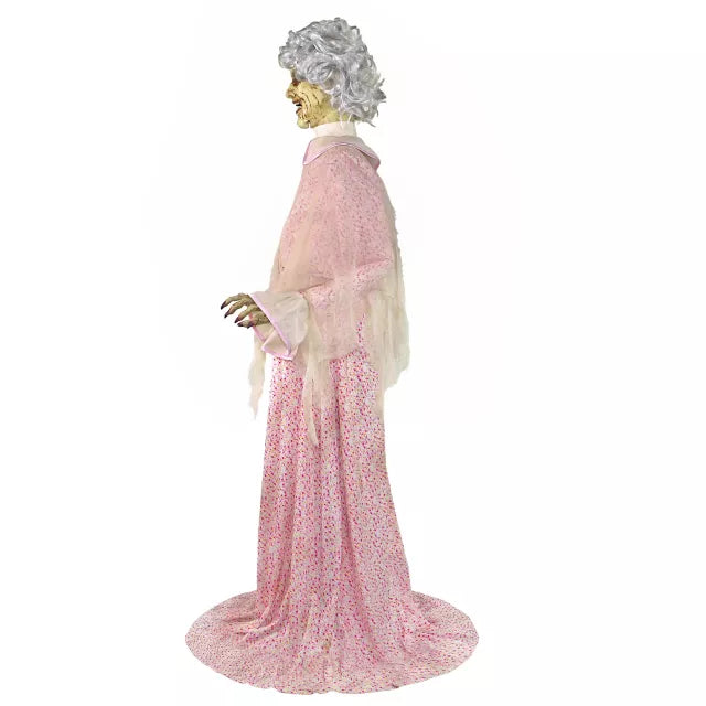 5 Ft 8 In Twisted Grandma Animatronic