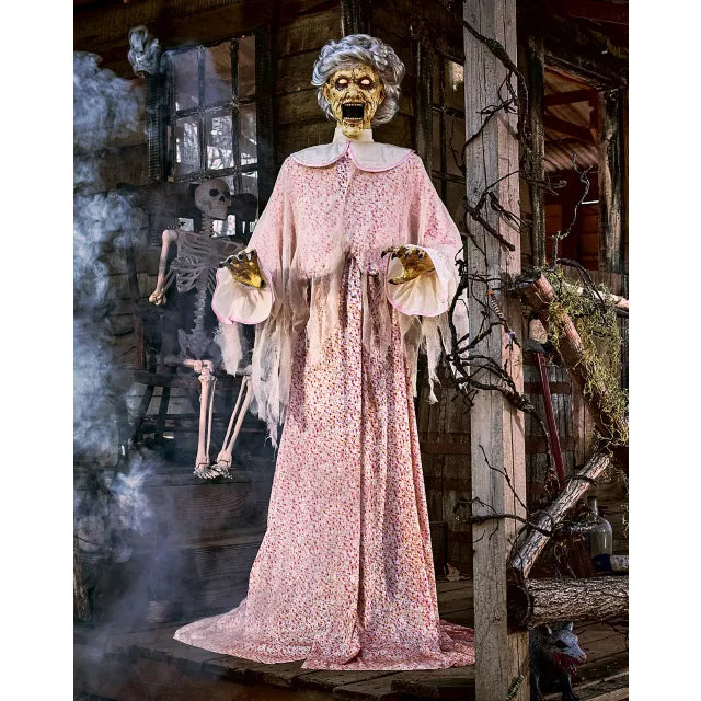 5 Ft 8 In Twisted Grandma Animatronic