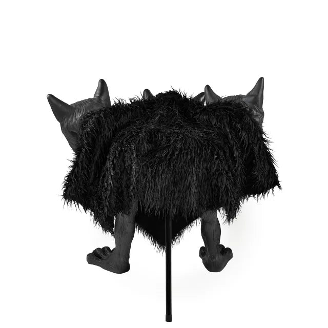 2 Ft 7 In Cerberus Three Headed Dog Animatronic
