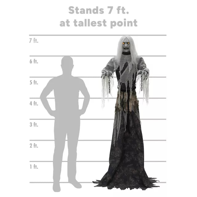 7 Ft Crypt Countess Animatronic