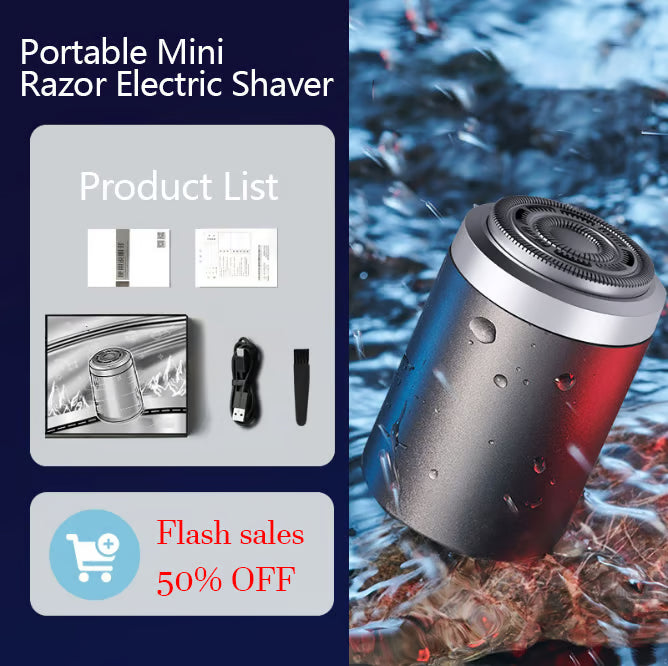 Newest Mini Portable Electric Shaver