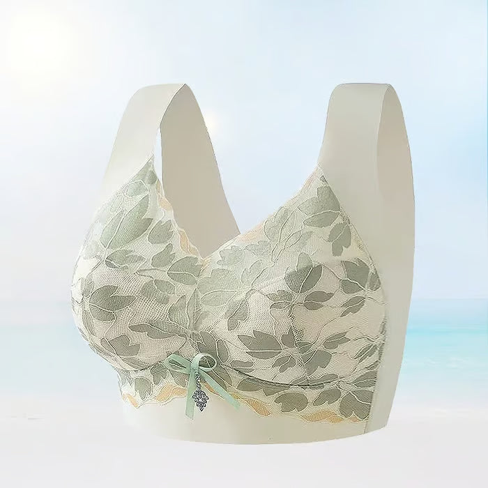 Elastic non-wired bra