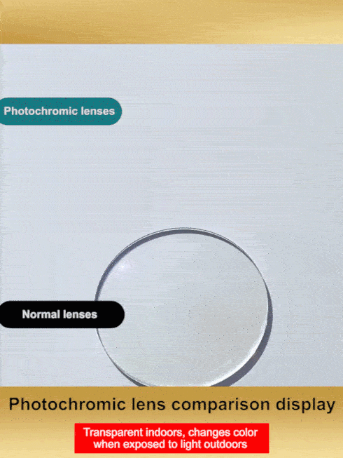 Color-changing blue light blocking reading glasses