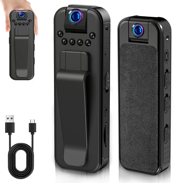 Almost Gone-HD 1080P Rechargeable Mini Body Camera With Night Vison&Rotating Lens