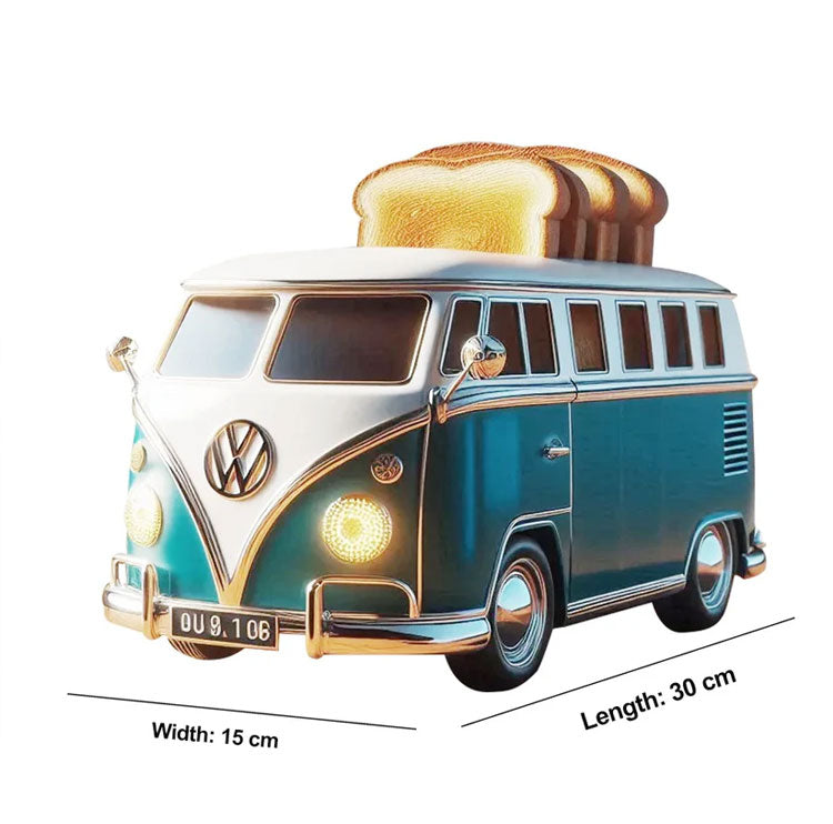 Bus Shaped Toaster: Toasting in Retro Style
