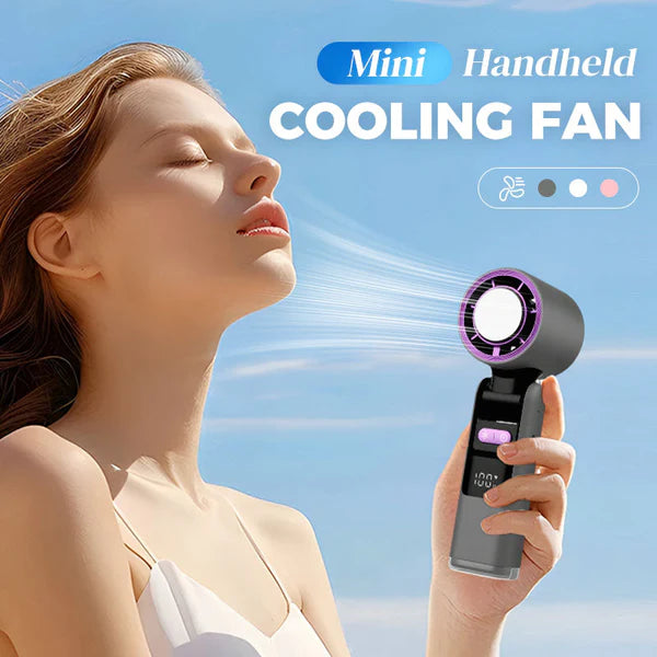 ❄️ Mini Handheld Cooling Fan