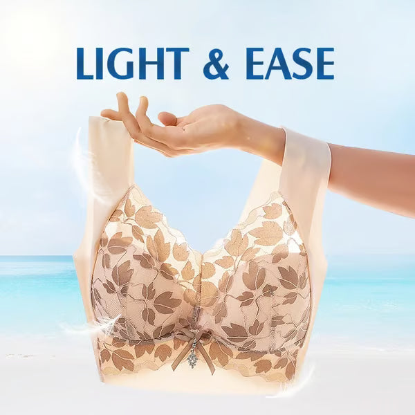 Elastic non-wired bra
