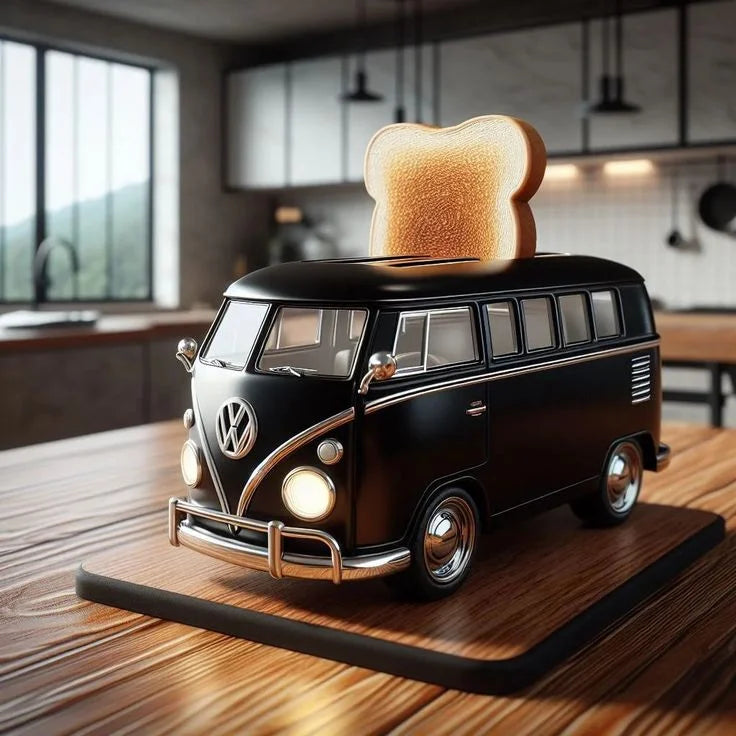 Bus Shaped Toaster: Toasting in Retro Style