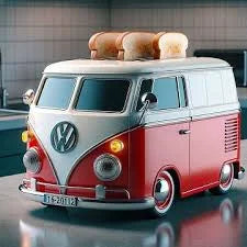 Bus Shaped Toaster: Toasting in Retro Style
