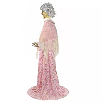 5 Ft 8 In Twisted Grandma Animatronic