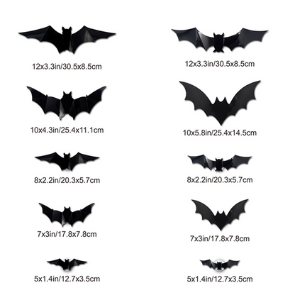 🦇Halloween 3D Lighted Bats