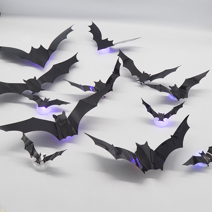 🦇Halloween 3D Lighted Bats
