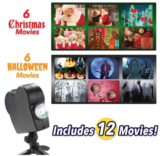 Halloween Pre-Halloween Holographic Projection