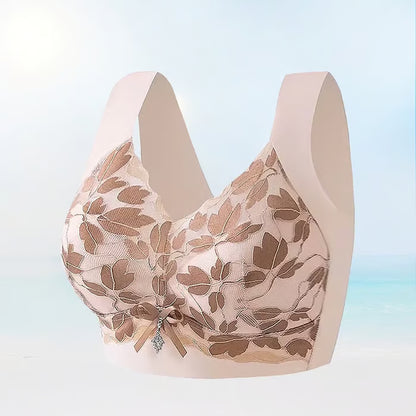 Elastic non-wired bra