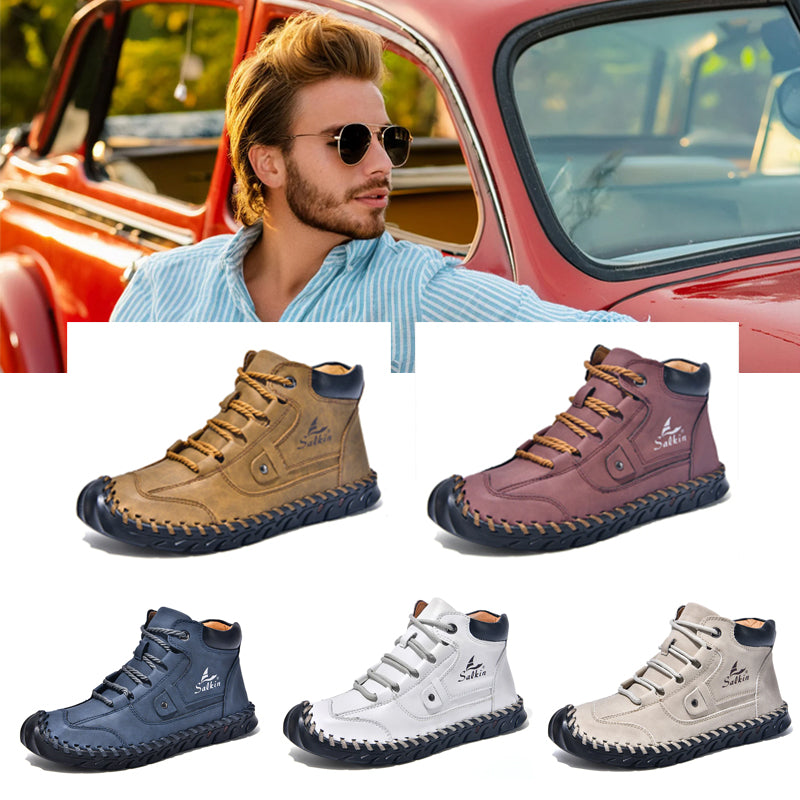 2025 Men’s Comfortable Orthopedic Leather Boots