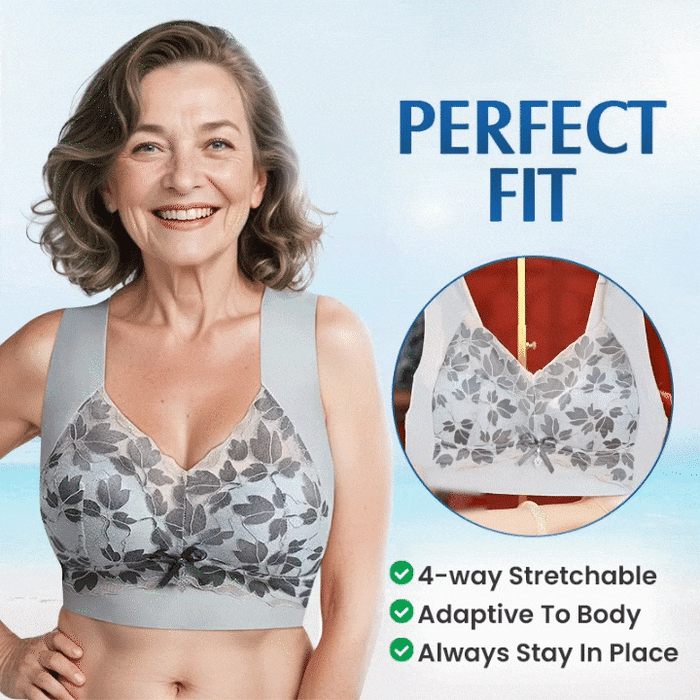 Elastic non-wired bra