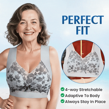 Elastic non-wired bra