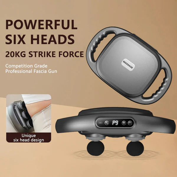 [Hot sale]Multi-Functional Automatic 12-Head Muscle Massage Gun