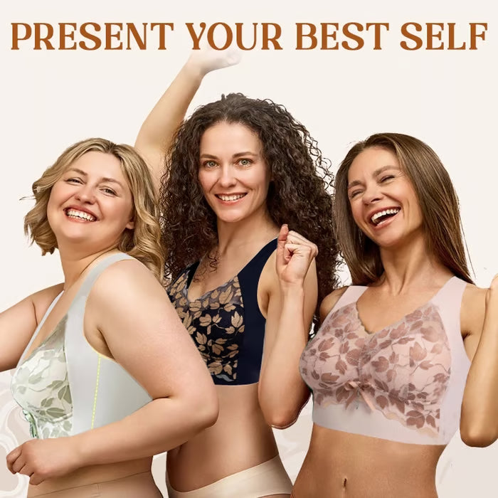 Elastic non-wired bra