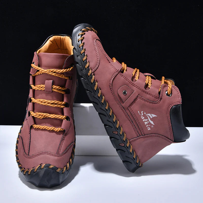 2025 Men’s Comfortable Orthopedic Leather Boots