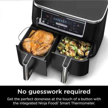 6-in-1 Smart 10-Quart Double Basket Air Fryer