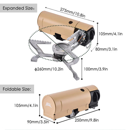 Wow! 🔥 A must-have foldable gas stove for home/outdoors