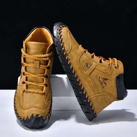 2025 Men’s Comfortable Orthopedic Leather Boots