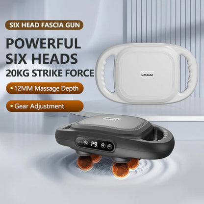 [Hot sale]Multi-Functional Automatic 12-Head Muscle Massage Gun