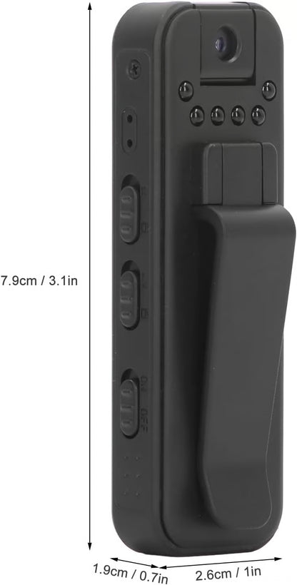 Almost Gone-HD 1080P Rechargeable Mini Body Camera With Night Vison&Rotating Lens
