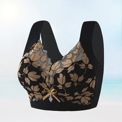 Elastic non-wired bra