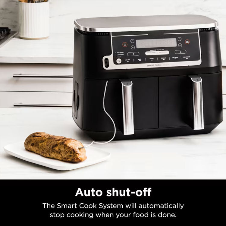 6-in-1 Smart 10-Quart Double Basket Air Fryer
