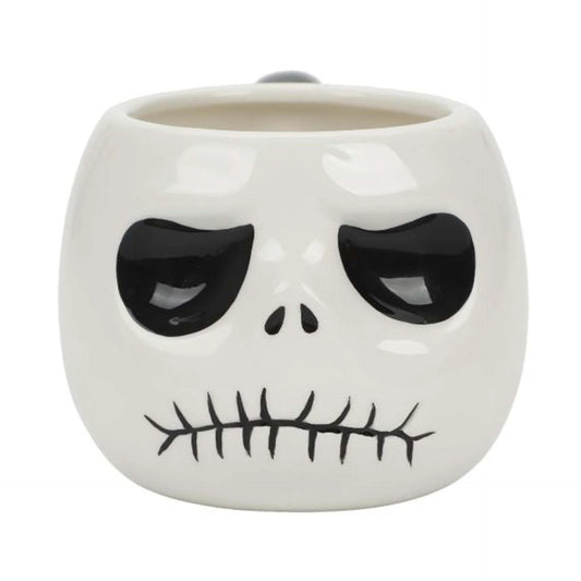 Jack Skellington Sculpted Ceramic Mug, Nightmare Before Christmas,