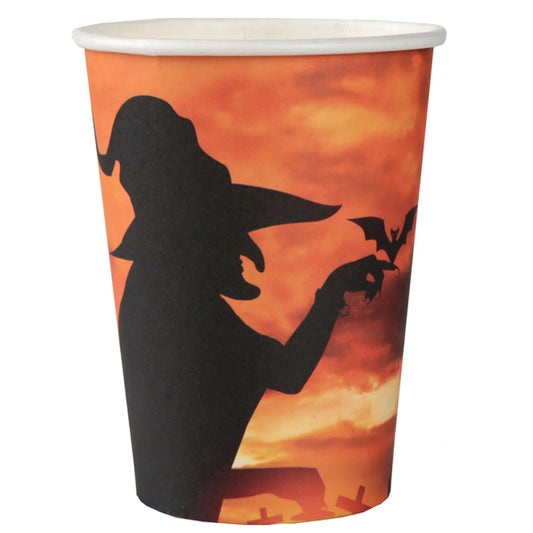 Halloween Pumpkin Paper Cups